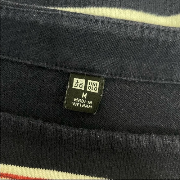 UNIQLO Navy Blue Red White Striped Dress - Picture 5 of 7